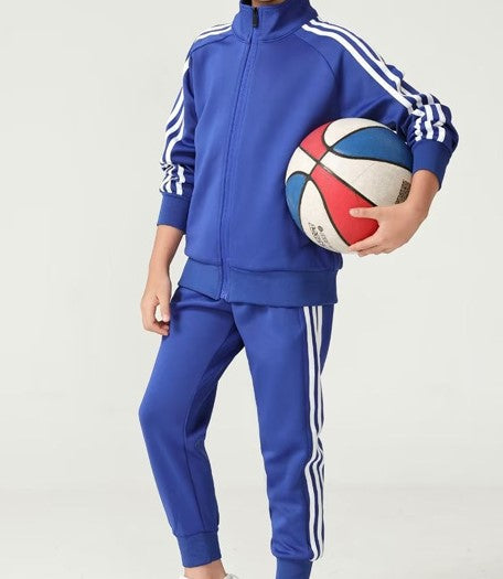 1330 Men's tracksuit full zip model with 3lines