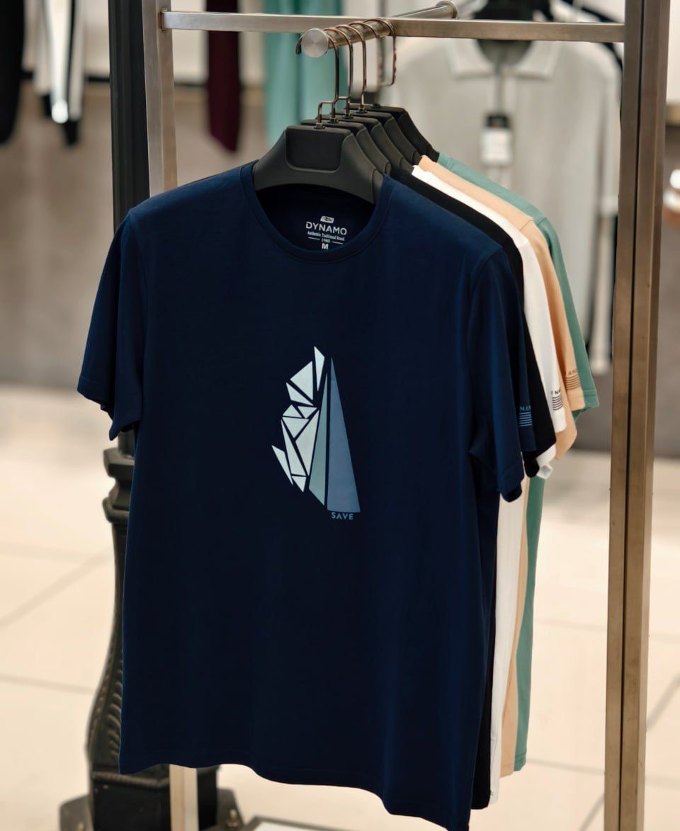 T228 SAVE MENS PRINTED T-SHIRT DYNAMO