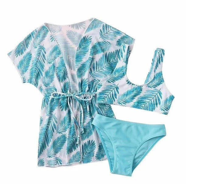 5172 Corolla 3 PCS GIRLS SUIMSUIT