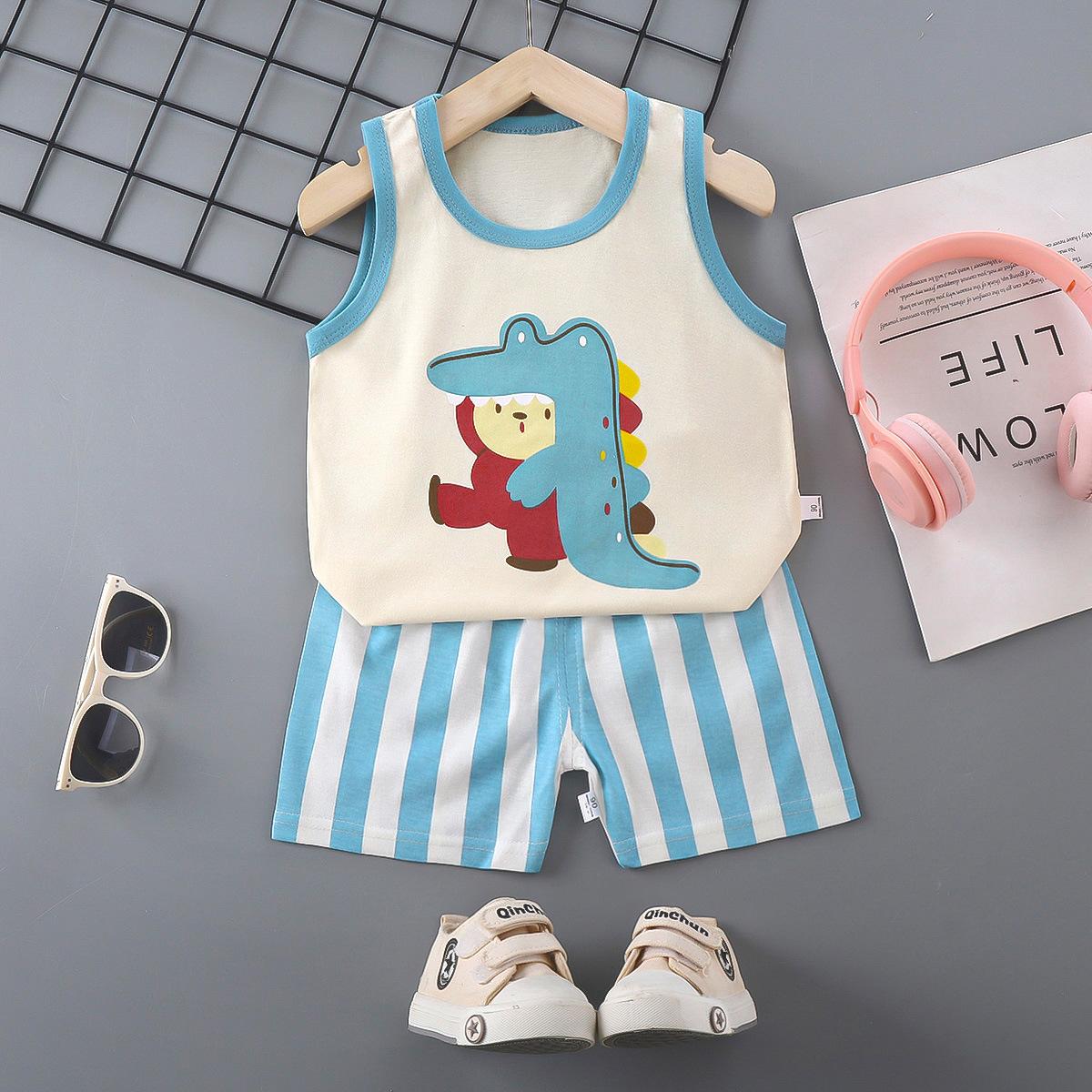 5187 Tank Top Kids Cotton Set
