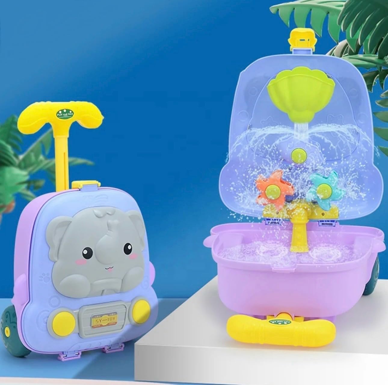 5209 BEACH TROLLEY BOX SET BEACH