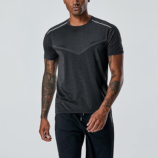 1036 TRAINING T -SHIRT MEN V DESIGN