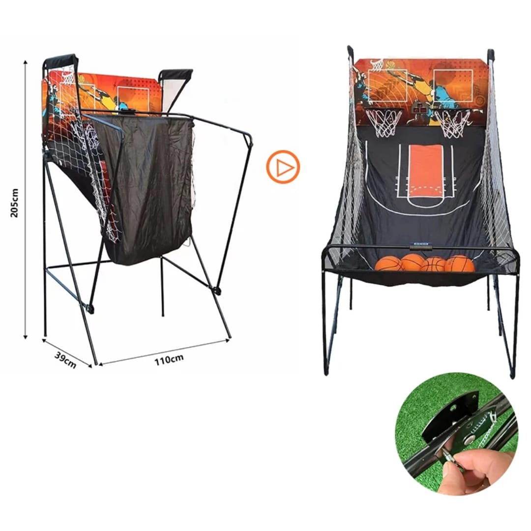 4103505 Basketball 1/2 Player Set