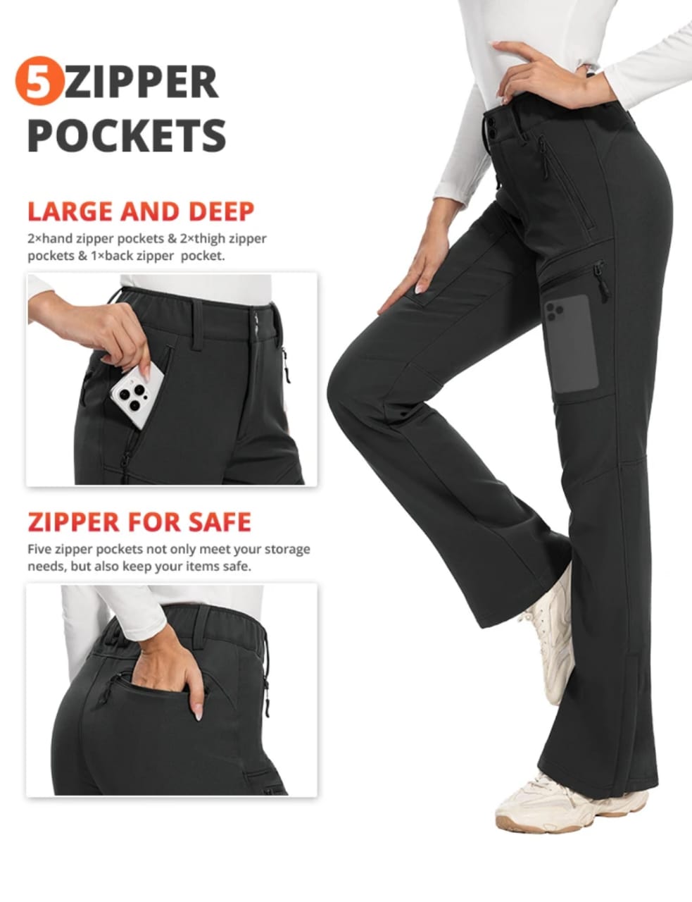 031025 WOMENS SKI SOFTSHELL PANTS