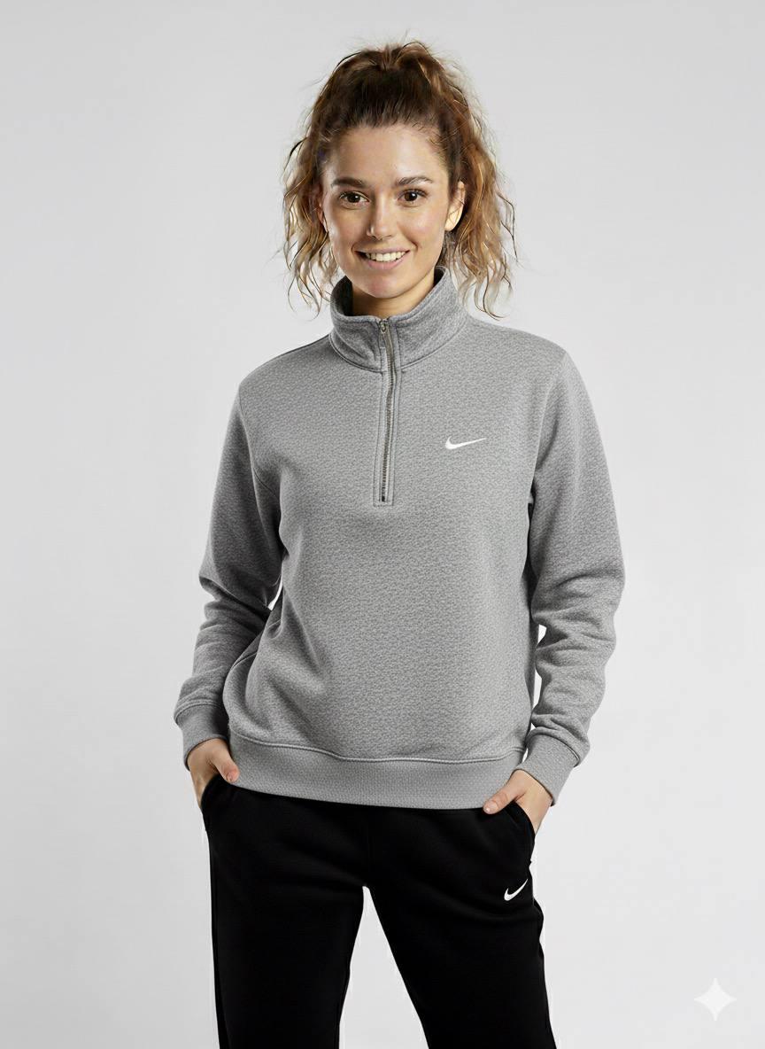 NK3227-04 NK SPORTSWEAR OVERSIZED QUARTER ZIP FL