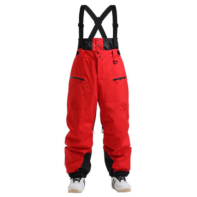 4069 Unisex Insulated Baggy Ski Pants Winter Waterproof Windproof for Sports Snow Skiing and Snowboard