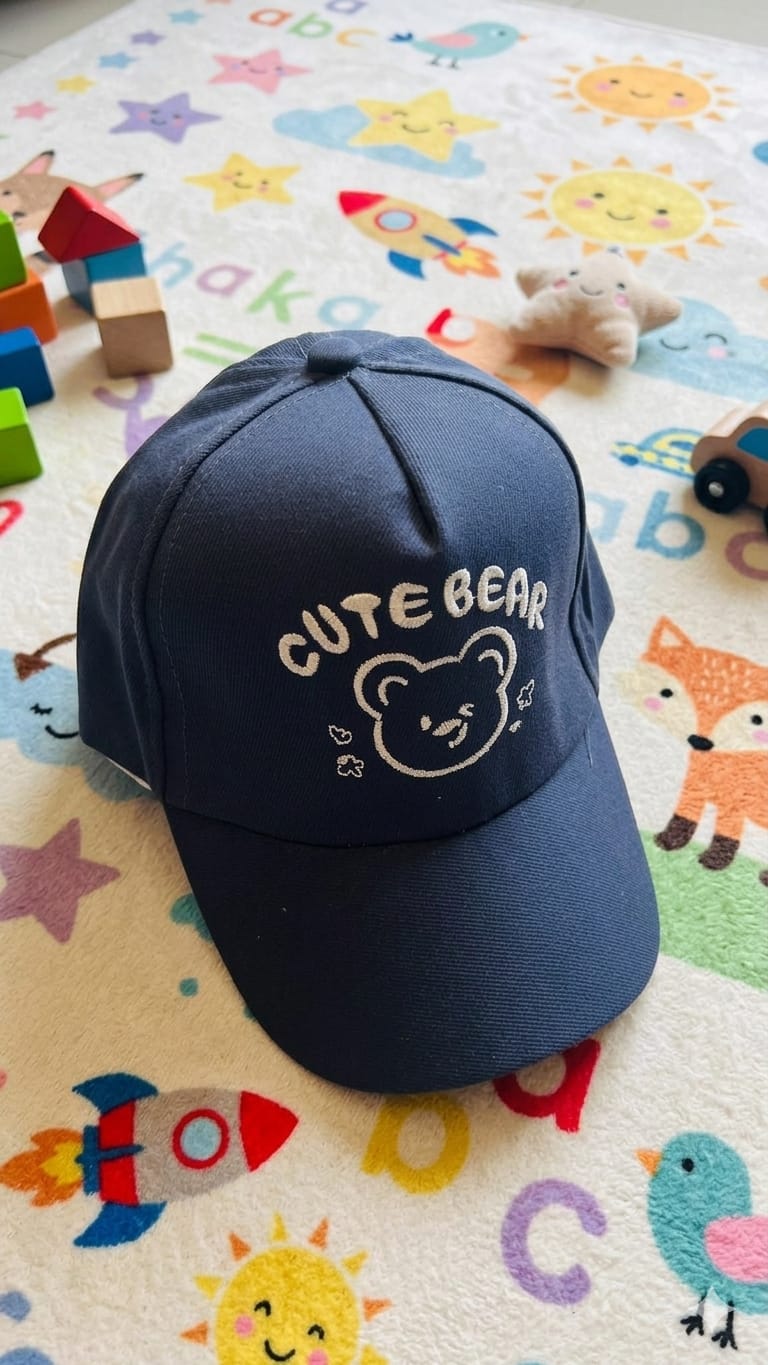 91-C Cute Bear Infant hat