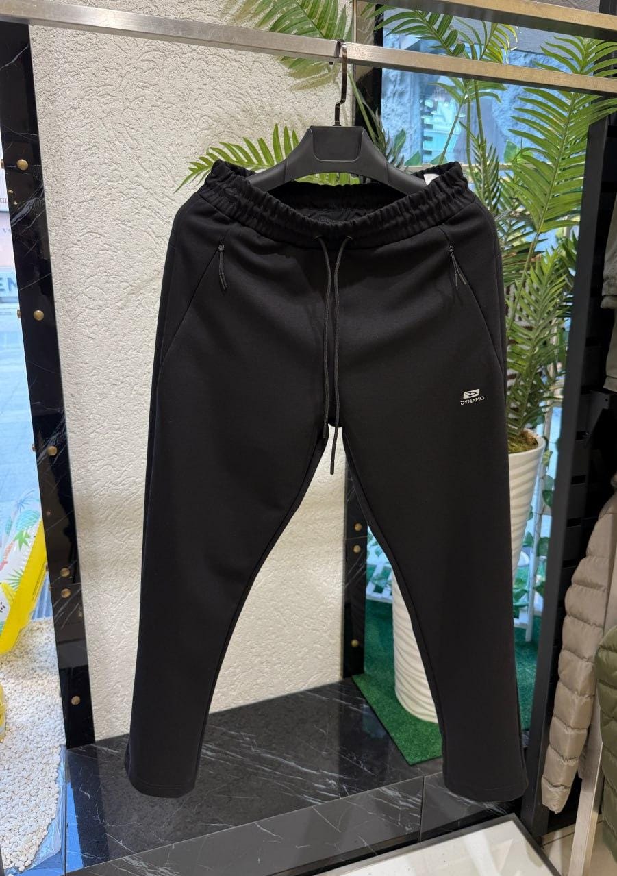 As-422 Regular leg fit cotton sweatpants hide zip