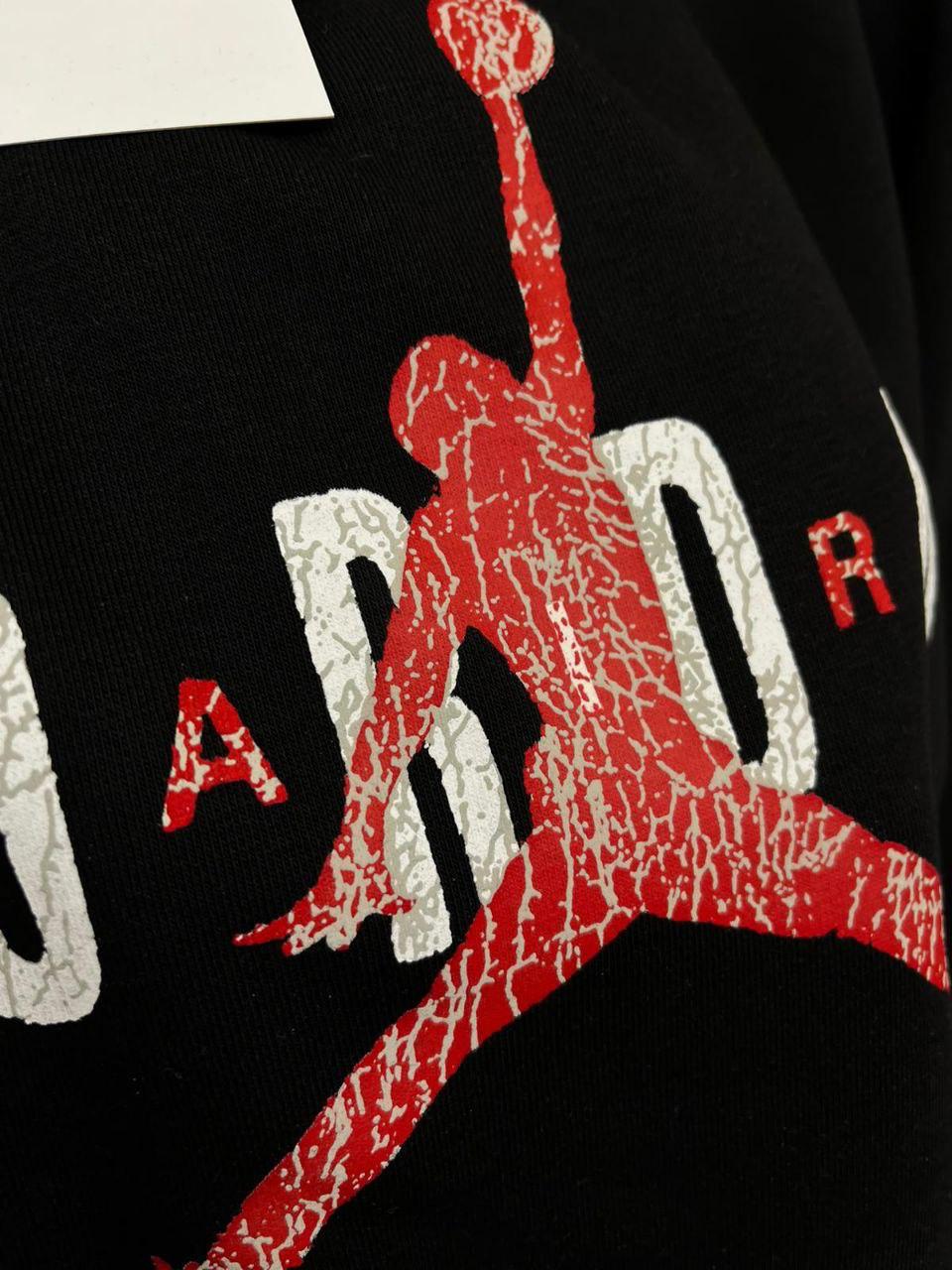 657928 JORDAN Red WINTER HOODIE