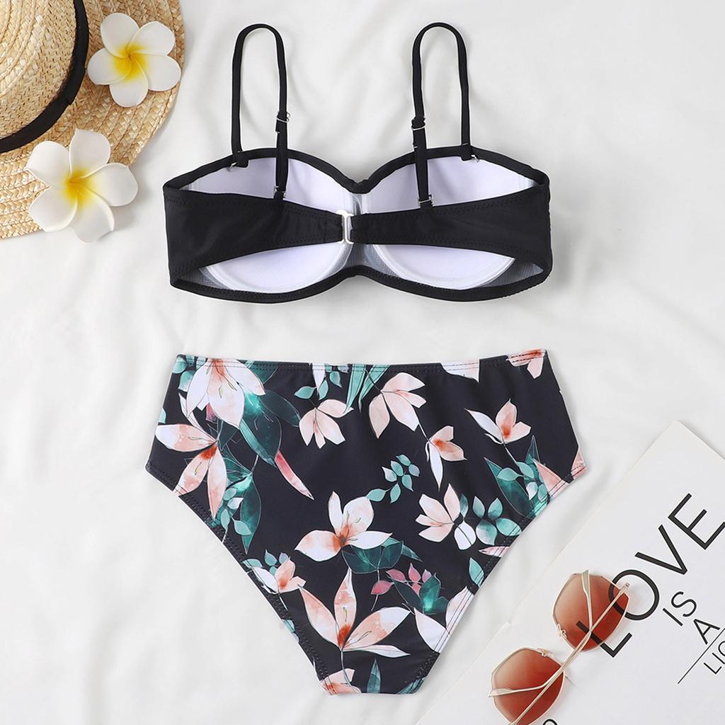 5411 SLING PRINT SWIMSUIT BIKINI
