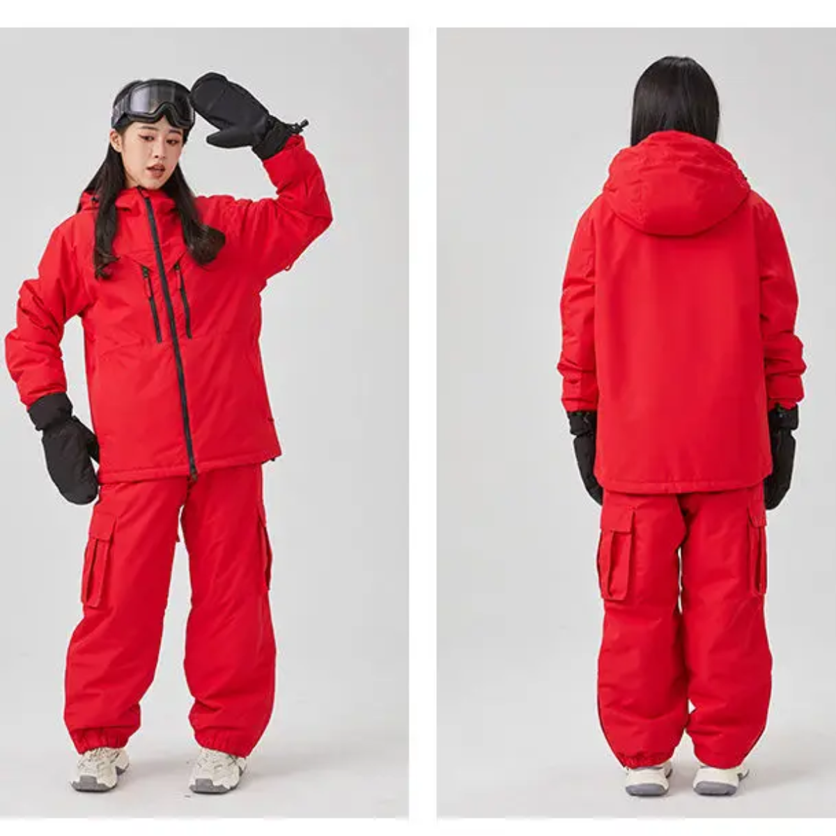 4067 Oversized ski Jacket