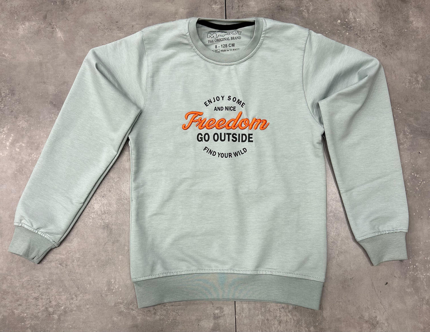 02472 Freedom sweatshirt boy 5-8y