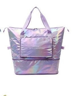 Metallic Sheen & Forward Style Travel Bag 3200