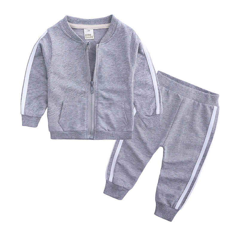 1305 GIRLS COTTON TRACKSUIT SWEATSHIRT + SWEATPANT