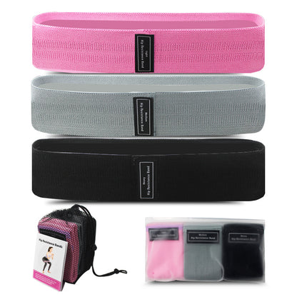 1043 Epolatics Fabric Hip Resistance Band set of 3 levels