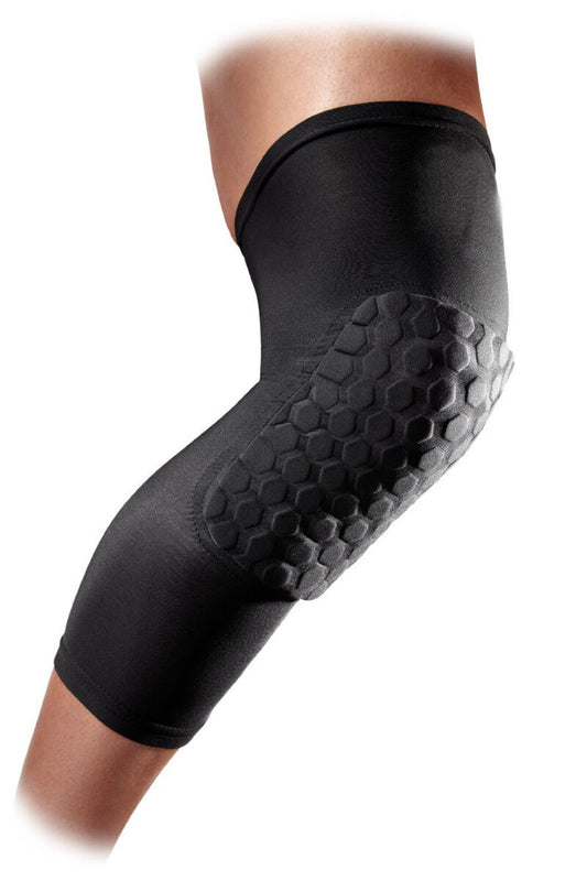 1056 Compression Long Sleeve Support Leg Knee Pad Brace Sport Pain Guard Men Women