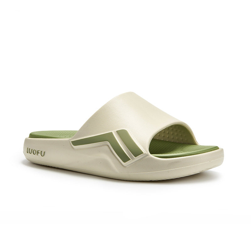 1067 slippers tide thick bottom waterproof outer wear non-slip EVA