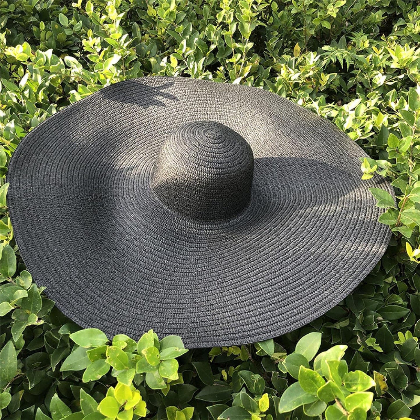 1109 STRAW SUN HAT WIDE BRIM BEACH HAT UV PROTECTION