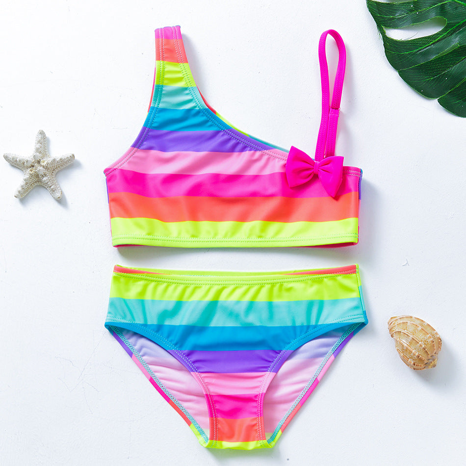 1150 Kids Swimwear Two Pieces Girls Swimsuit Multicolor