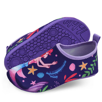 1156 Children Thin and Breathable Swimming aqua Shoes