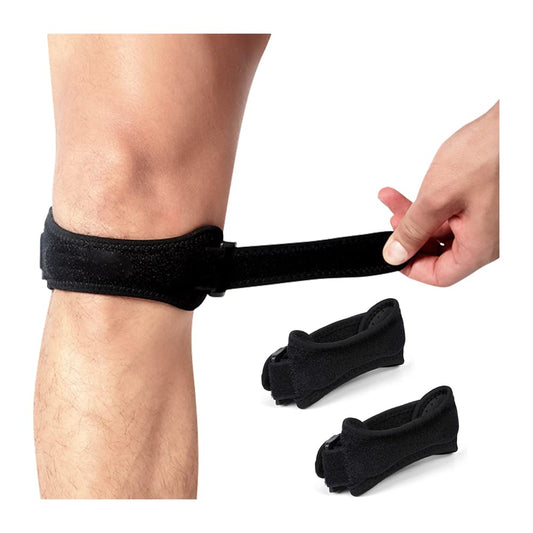 1159 Adjustable Tendon Brace Wide Knee Band Damping Pad Wide Knee Pain