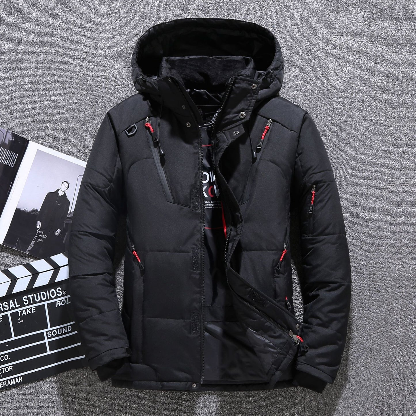 Waterproof Hooded Jacket 3041