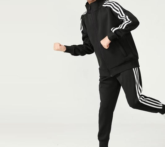 1330 Men's tracksuit full zip model with 3lines