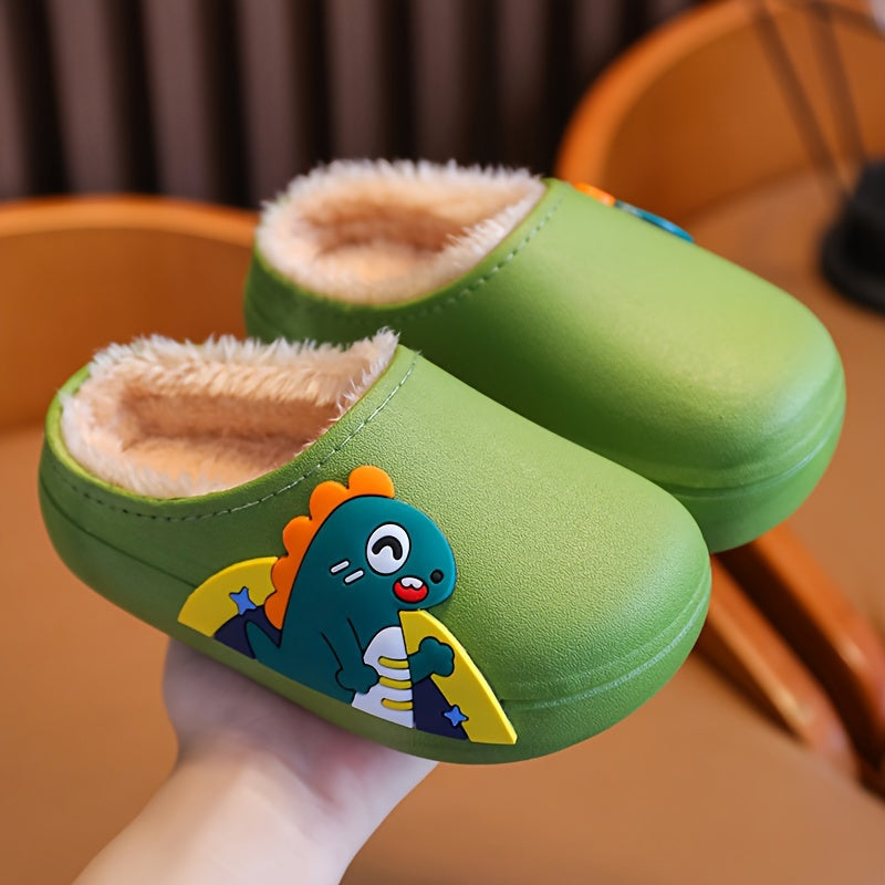 1364 KIDS SIDE CARTOON WINTER SLIPPER