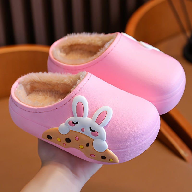 1364 KIDS SIDE CARTOON WINTER SLIPPER