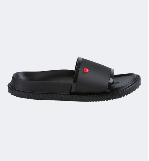 In238868 Oil&Gaz Comfortable Women Lifestyle Slide Black