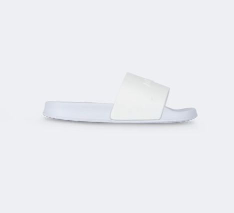 In220843 Oil And Gaz Comfy Unisex Beach Slide White