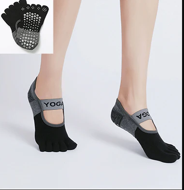 5249 five-toe non-slip yoga socks