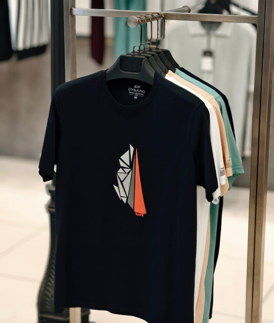 T228 SAVE MENS PRINTED T-SHIRT DYNAMO