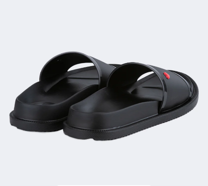 In238868 Oil&Gaz Comfortable Women Lifestyle Slide Black