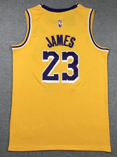 3023 Lebron James Los Angeles Lakers Jersey yellow #23