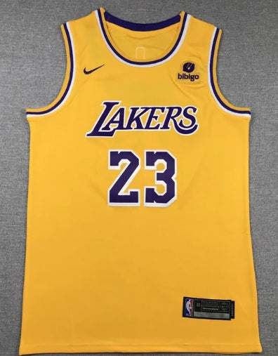 3023 Lebron James Los Angeles Lakers Jersey yellow #23