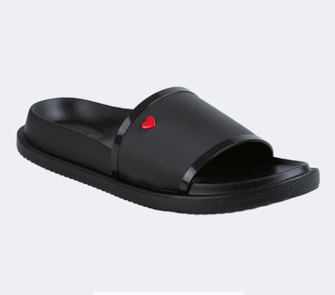 In238868 Oil&Gaz Comfortable Women Lifestyle Slide Black