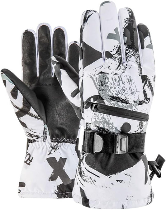 4046 CAMO GLOVES BLK&W