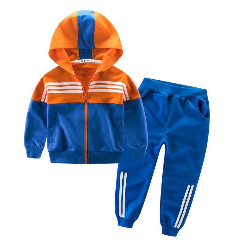 1304 Boy's hooded Tracksuit Long Sleeve