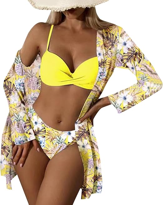 5102 Floral Twist Bikini Women's Set