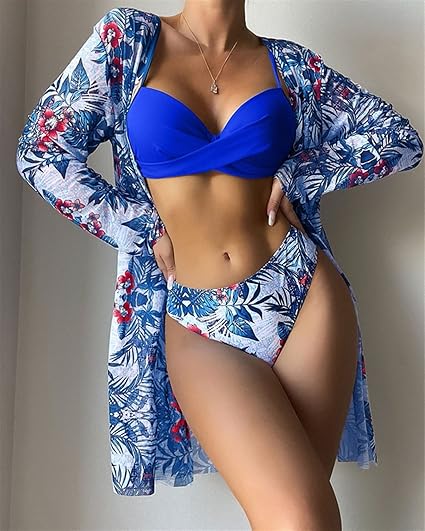 5102 Floral Twist Bikini Women's Set