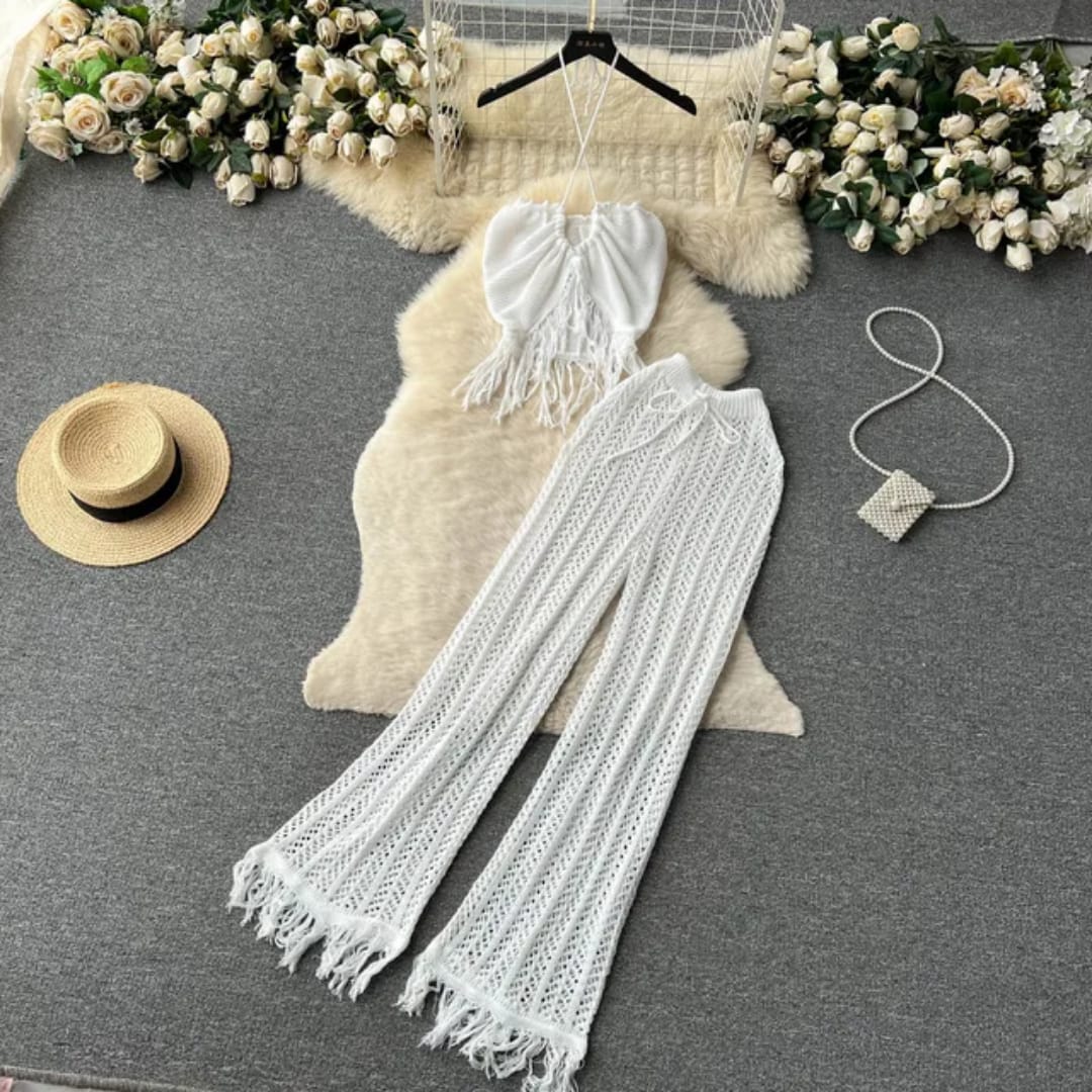 5119 Coral Tide women's crochet set