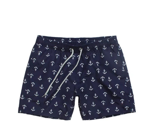 5135 Anchor Print men's swim short