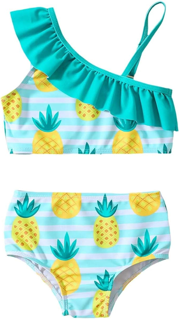 5171 FRUITS DESIGN GIRLS SWIMWEAR 2 PICS