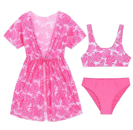 5172 Corolla 3 PCS GIRLS SUIMSUIT