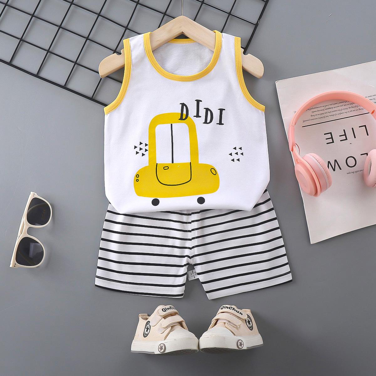 5187 Tank Top Kids Cotton Set