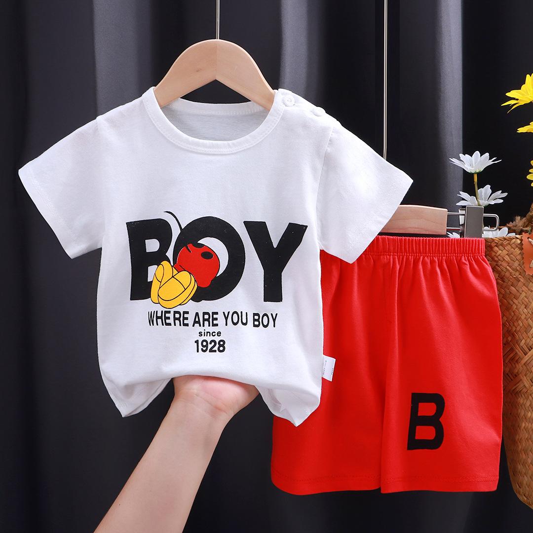 5189 Cotton kids set T-shirt & short