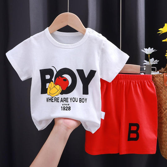 5189 Cotton kids set T-shirt & short