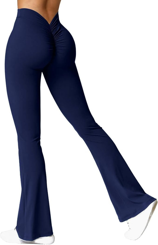 5308 Kalie Flare Scrunch Leggings