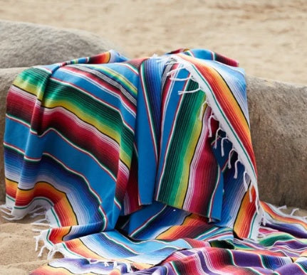 5235 Bohemian style beach blanket